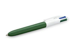 BOLIGRAFO 4 COLORES WOOD STYLE 507406 COLOR MADERA VERDE BIC 69698