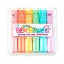 BEARY SWEET MINI ROTULADORES CON OLOR 130-076 OOLY PASTEL