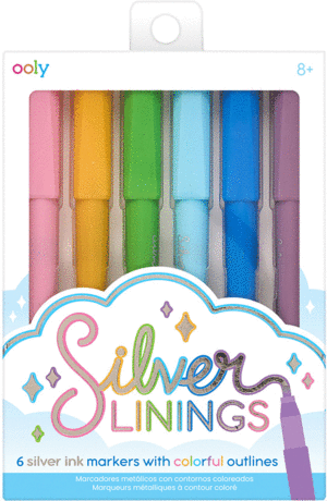 ROTULADORES 6 SILVER LININGS 130-082 OOLY