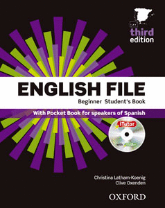 ENGLISH FILE BEGINNER STUDENT'S BOOK+WORKBOOK W/O PACK 3RD ED