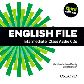 ENGLISH FILE INTERMEDIATE CLASS AUDIO CD 3RD EDITION (4)