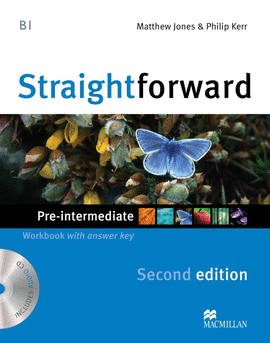 STRAIGHTFOWARD PRE-INTEMEDIATE WORKBOOK WITH ANSWER KEY +CD