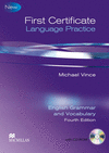 FIRST CERTIFICATE LANGUAGE PRACTICE +CD WITH KEY