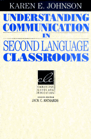 UNDERSTANDING COMMUNICATION IN SECOND LANGUAGE CLASSROOMS