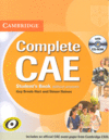 COMPLETE CAE STUDENTS BOOK CD-ROM NO RESPUESTAS