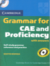 GRAMMAR FOR CAE AND PROFICIENCY WITH ANSWERS + CD