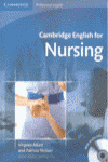 CAMBRIDGE ENGLISH FOR NURSING +CD