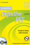 OBJECTIVE PET STUDENTS BOOK WITH ANSWERS +CD