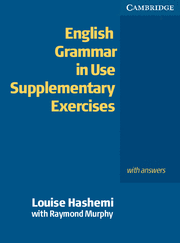 ENGLISH GRAMMAR IN USE SUPPLEMENTARY EXERCISES WITH ANSWERS+KEY
