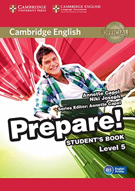 PREPARE! LEVEL 5  B1 STUDENT'S BOOK