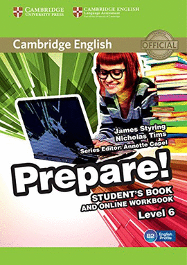 PREPARE! LEVEL 6 B2 STUDENT'S BOOK AND ONLINE WORKBOOK