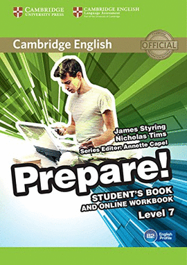 PREPARE! LEVEL7 B2 STUDENT'S BOOK AND ONLINE WORKBOOK