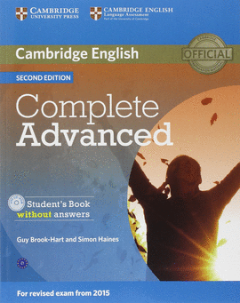 COMPLETE ADVANCED STUDENT'S BOOK WITHOUT ANSWERS WITH CD-ROM 2ND EDITION