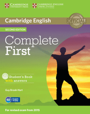 COMPLETE FIRST  STUDENT'S BOOK WITH ANSWERS WITH CD-ROM 2ND EDITION