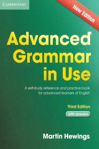 ADVANCED GRAMMAR IN USE BOOK WITH ANSWERS. THIRD EDITION
