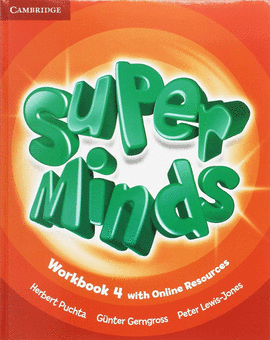 SUPER MINDS 4 WORKBOOK+ONLINE RESOURCES