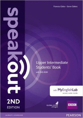 SPEAKOUT UPPER INTERMEDIATE 2ND EDITION STUDENTS' BOOK WITH DVD-ROM Y MYLAB