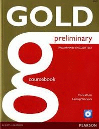 GOLD PRELIMINARY COURSEBOOK CD-ROM PK NE
