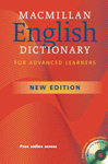 ENGLISH DICTIONARY FOR ADVANCED LEARNERS N/E +CD-R