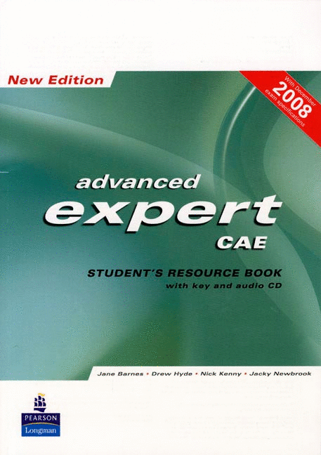 ADVANCED EXPERT CAE STUDENTS RESOURCE BOOK WITH KEY AND AUDIO CD