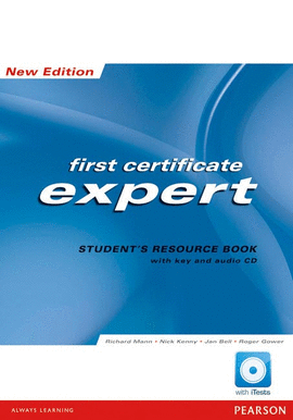 FIRST CERTIFICATE EXPERT STUDENT¦S RESOURCE BOOK + KEY + AUDIO CD