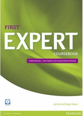 FIRST EXPERT (3RD EDITION) COURSEBOOK WITH AUDIO CD