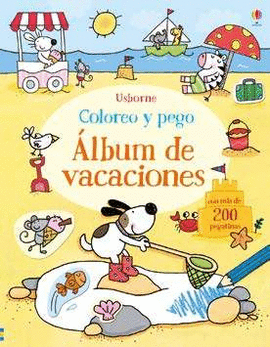 ALBUM DE VACACIONES COLOREO Y PEGO