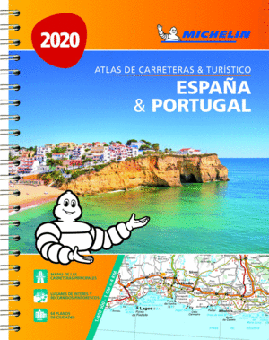 ESPAÑA & PORTUGAL 2020 (FORMATO A-4) (ATLAS DE CARRETERAS Y TURÍSTICO