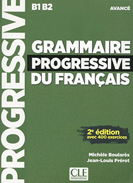 GRAMMAIRE PROGRESSIVE DU FRANÇAIS - AVENCÉ - 2º ÉDITION - LIVRE + CD AUDIO - NOU