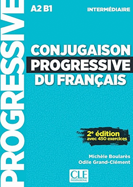 CONJUGAISON PROGRESSIVE DU FRANÇAIS - NIVEAU INTERMÉDIARE - LIVRE + CD - 2ª EDIT