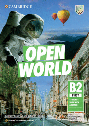 NO!!!!!!  OPEN WORLD FIRST ENGLISH FOR SPANISH SPEAKERS STUDENT'S BOOK WITH ANSWERS WITH D