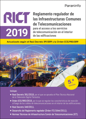 RICT 2019 (5/E) REGLAMENETO REGULA.INFRAESTRUC.COMU.TELECOM