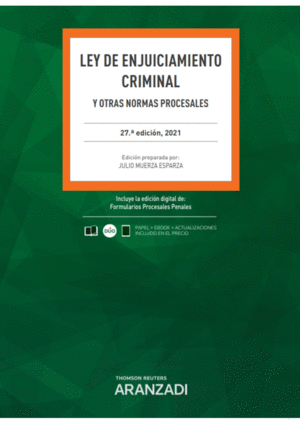 LEY DE ENJUICIAMIENTO CRIMINAL 2021