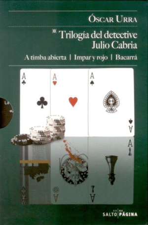 TRILOGIA DEL DETECTIVE JULIO CABRIA (PACK 3T.)BACARRA/IMPAR ROJO