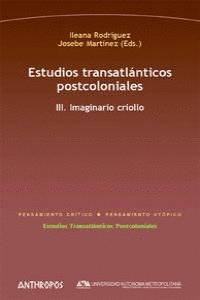 ESTUDIOS TRANSATLANTICOS POSTCOLONIALES 3 IMAGINARIO CRIO.