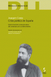 JOAQUIN COSTA CRISIS POLÍTICA DE ESPAÑA