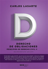 PRINCIPIOS DE DERECHO CIVIL. TOMO II. (19ªED).DERECHO DE OBLIGACIONES