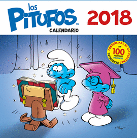 LOS PITUFOS. CALENDARIO 2018