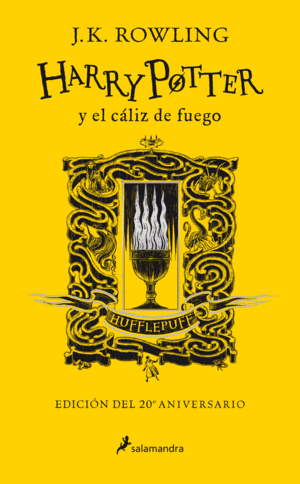 HARRY POTTER Y EL CÁLIZ DE FUEGO 4 (EDICIÓN HUFFLEPUFF DEL 20º ANIVERSARIO