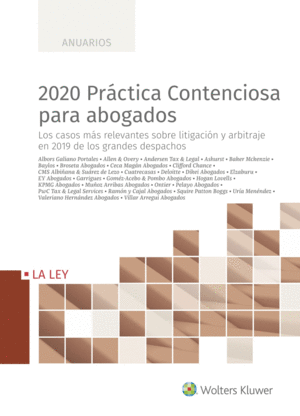 2020 PRÁCTICA CONTENCIOSA PARA ABOGADOS