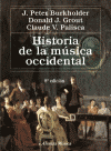 HISTORIA DE LA MUSICA OCCIDENTAL 8ªED.