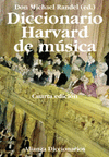 DICCIONARIO HARVARD DE MUSICA 4ªEDICION