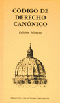 CODIGO DE DERECHO CANONICO (EDICION BILINGUE)
