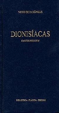 DIONISIACAS.CANTOS XIII-XXIV.