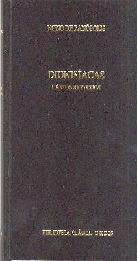 DIONISIACAS CANTOS XXV XXXVI