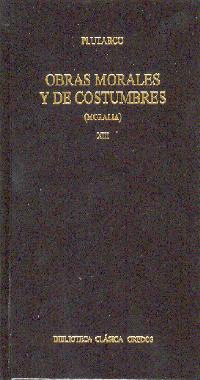 OBRAS MORALES Y DE COSTUMBRES XIII Nº 324