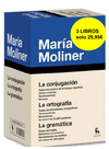 ESENCIAL MARIA MOLINER (PACK 3 TOMOS) GRAMATICA ORTOGRAFIA VERBOS CONJUGADOS