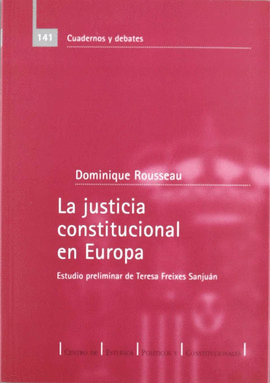 JUSTICIA CONSTITUCIONAL EN EUROPA