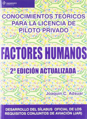 FACTORES HUMANOS 2/E CONOCIMI.TEORICOS LICENCIA PI