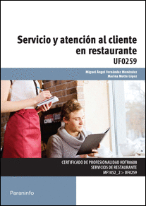 SERVICIO Y ATENCION AL CLIENTE EN RESTAURANTE UF0259